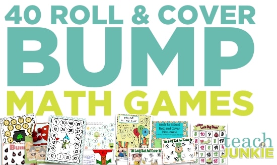 40 Roll and Cover "Bump" Cool Math Games - Teach Junkie