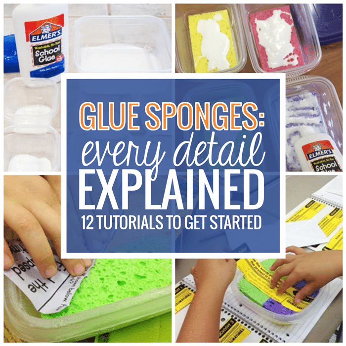 12 Glue Sponges Tutorials - Every Detail Explained