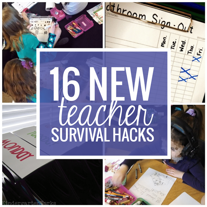 16 New Teacher Survival Hacks and Life-Savers