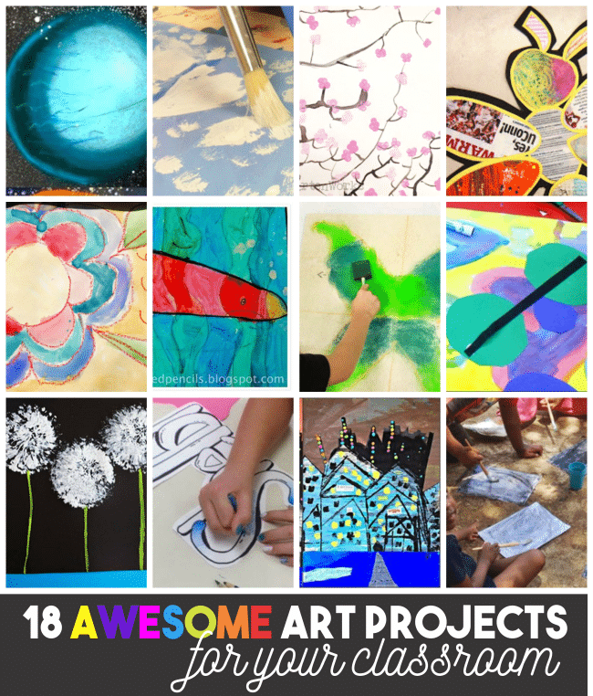 18 Awesome Art Projects for Your Classroom