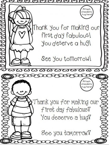 Free Printable First Day of School Award - Teach Junkie