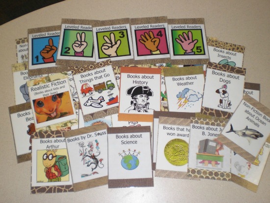 Teach Junkie:10 Classroom Library Organization Labels {Free Download}