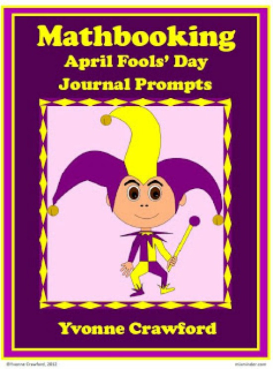 Teach Junkie: 16 Spring and Easter Math Ideas {Free Download} - April Fools Journal Prompts