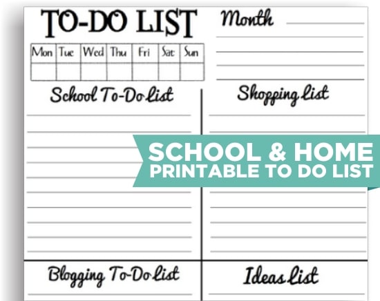 Teach Junkie: 8 Cute Teacher Printable To Do Lists