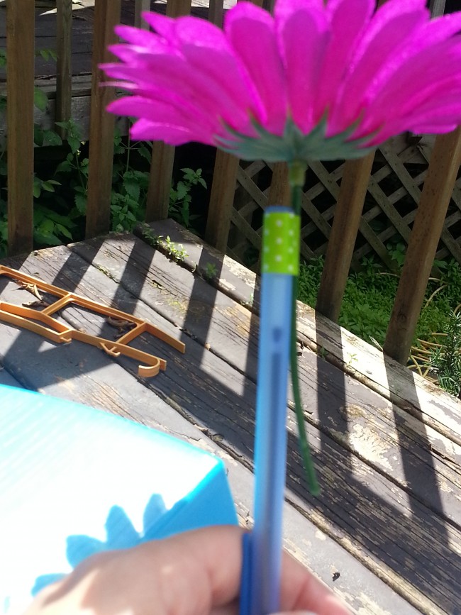 DIY Flower Pens