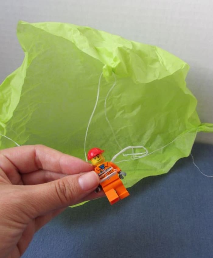 28 Awesome STEM Challenges for the Elementary Classroom - Parachute Man - Teach Junkie