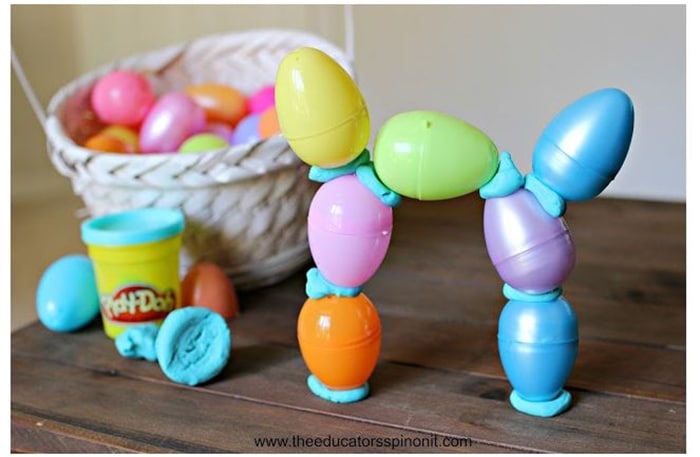 28 Awesome STEM Challenges for the Elementary Classroom - Plastic Egg Tower - Teach Junkie