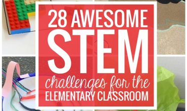 28 Awesome STEM Challenges for the Elementary Classroom - These are easy to setp up