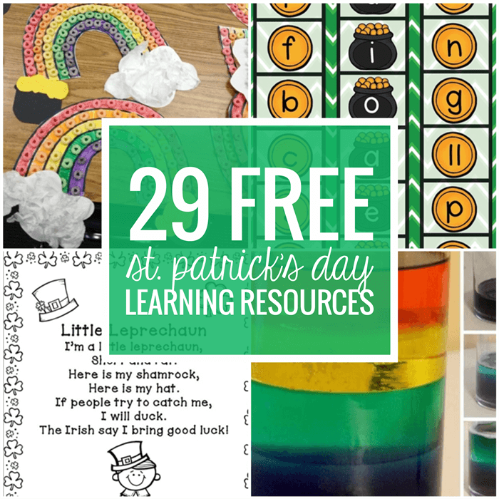 29 Free St. Patrick's Day Learning Resources