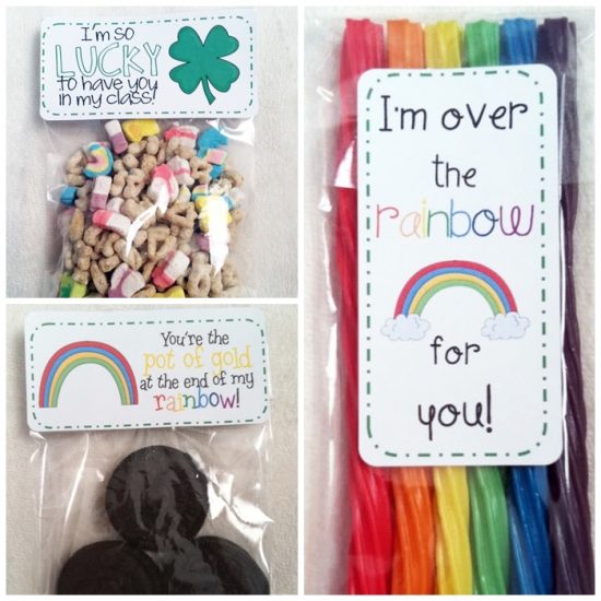 3 Free St. Patrick's Day Tags Printables - cute for the classroom and for teacher to give to students