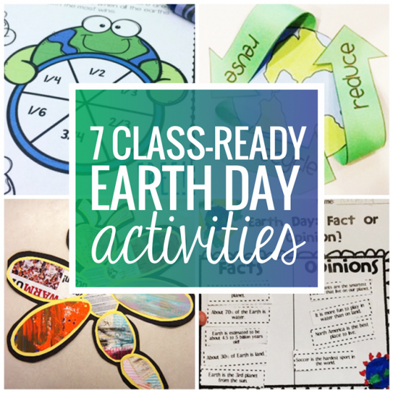 7 Classroom Ready Free Earth Day Activities