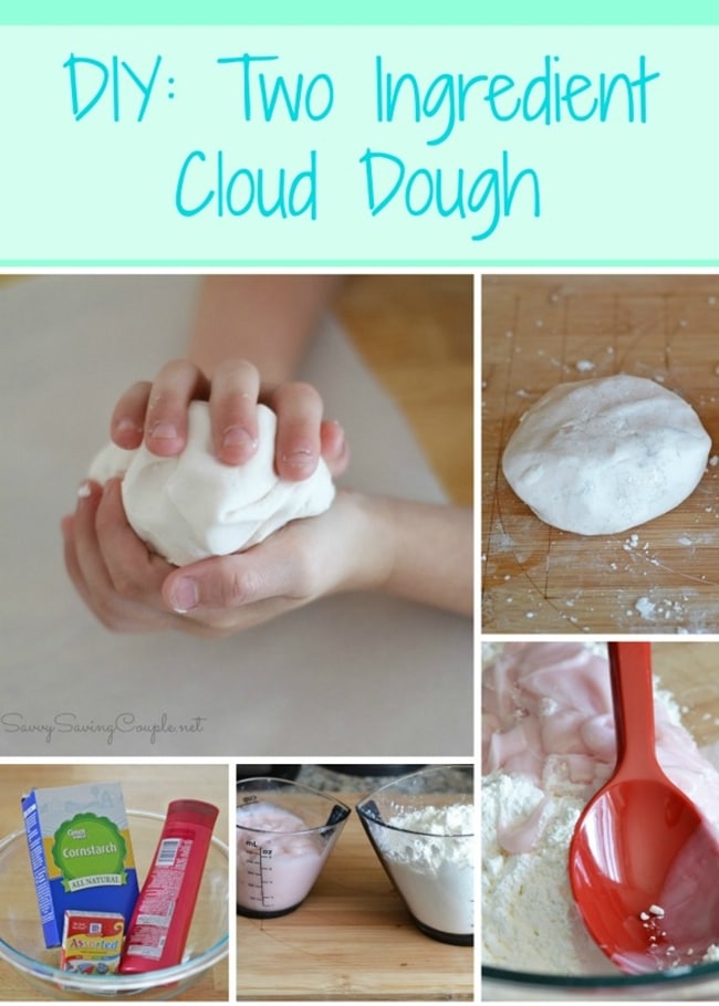 Clouds for Kids 23 Smart Ideas Two Ingredient Cloud Dough Teach Junkie