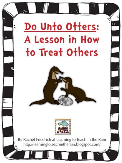 Do Unto Otters Book Activity Suggestions - character education