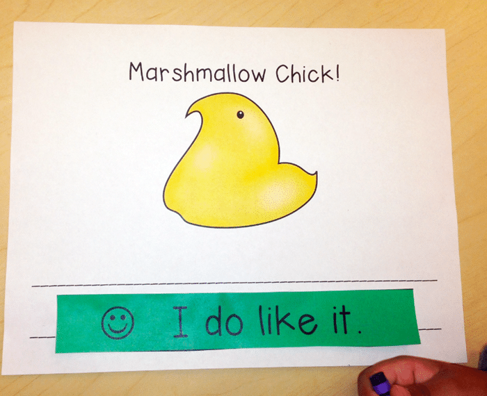 Free April Activities and Printable Resources - Peep marshmallow opinion