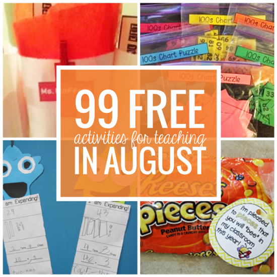 Free August Activities and Printable Resources