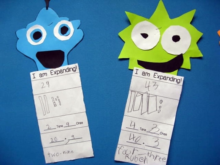 Free August Activities and Printable Resources - place number monsters