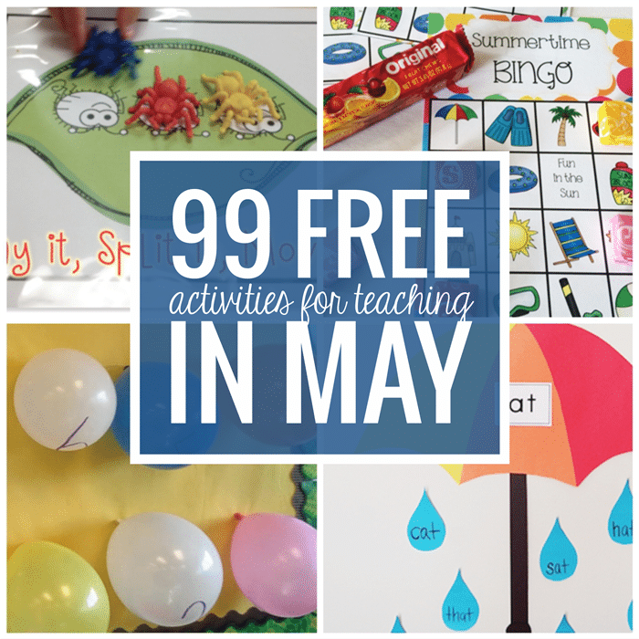 Free May Activities and Printable Resources