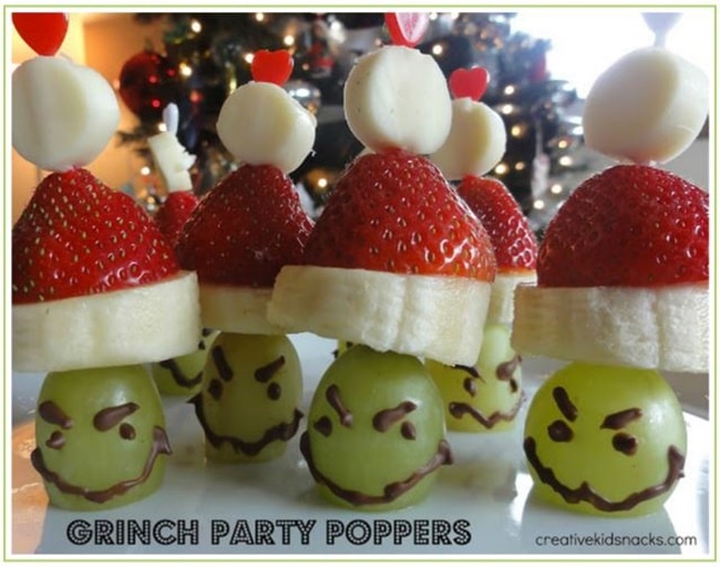 13 Fun and Clever Dr. Seuss Ideas For the Classroom - Grinch Party Poppers - Teach Junkie