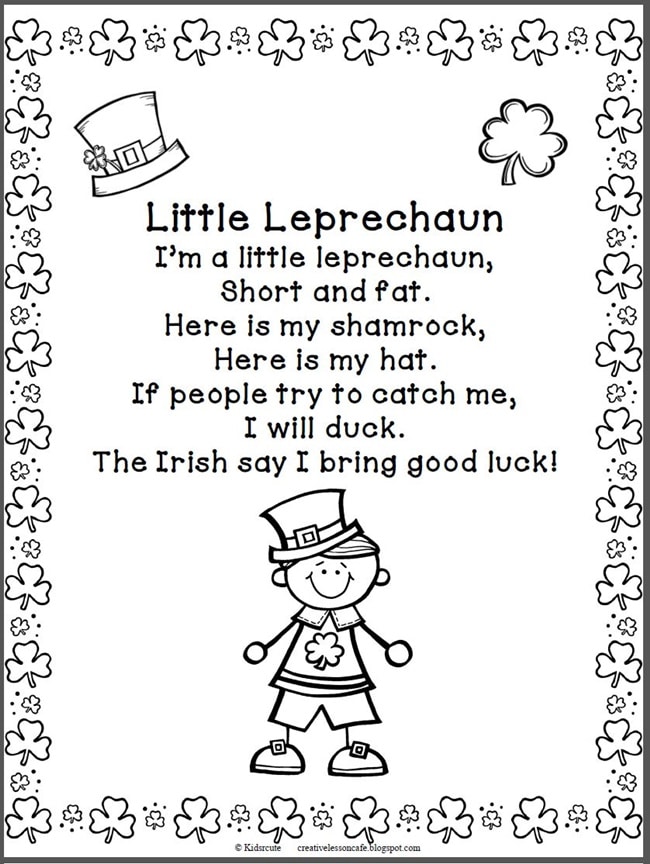 29 Zany St. Patrick's Day Learning Resources - Little Leprechaun - Teach Junkie