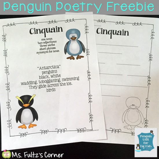 Penguins - Poems for Kids - Teach Junkie