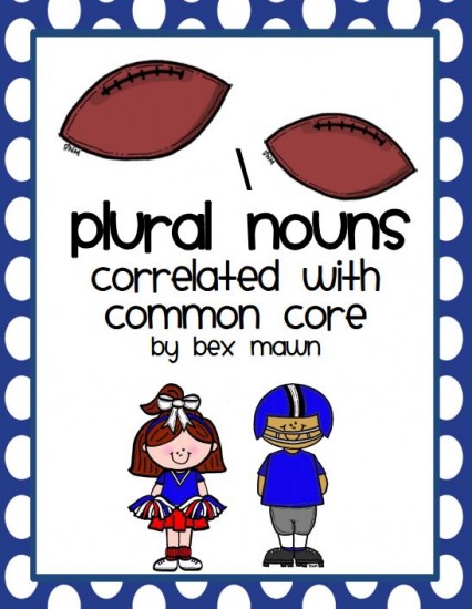 Common Plural Nouns Free Worksheet - Teach Junkie