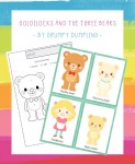 Preschool Goldilocks and the 3 Bears Printables {Free} - Teach Junkie