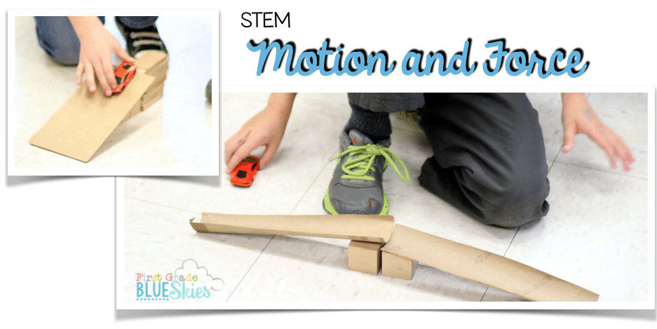 Force and Motion Experiment - STEM Printable