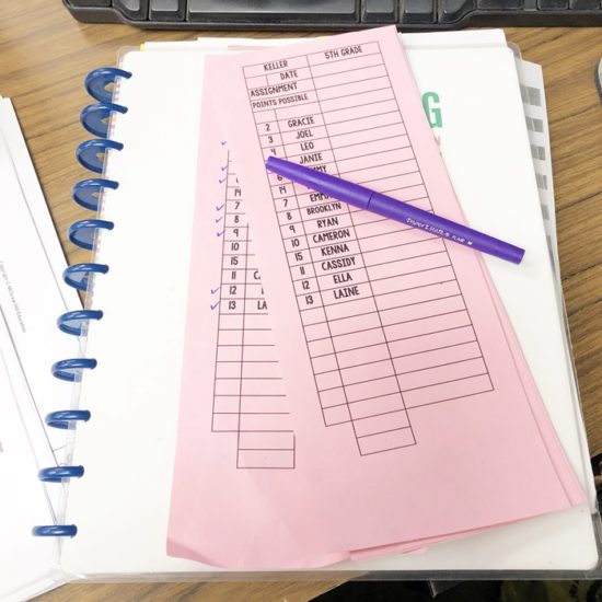 Teacher Tip Use Class Lists for Everything